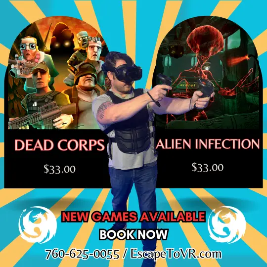 Action 3 at Escape To VR in Carlsbad